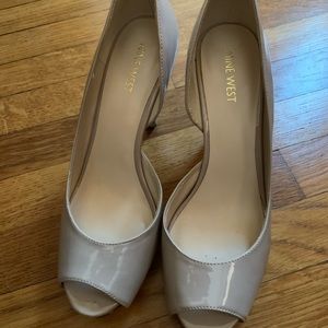 Nine West Tan Heels